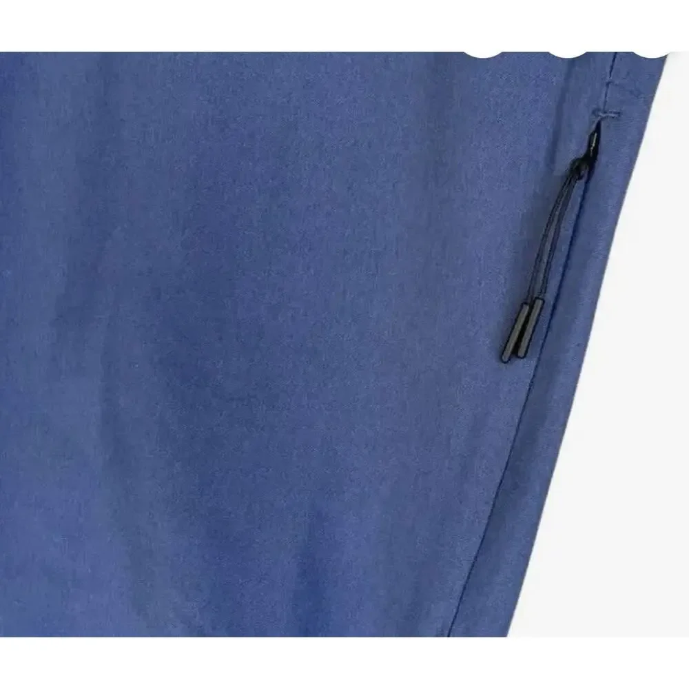 The North Face Solo Pant Performance hiking travel Shady Blue Mens 44 x 33 NEW